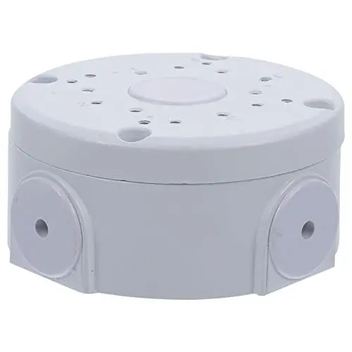 Produktbild: Warmhm wasserdichte Kamera-Anschlussdose Universal-Kugel-Überwachungskamera-Halterung Kabel Verstecken Metall-Elektrogehäuse Außenkamera-Abdeckung Anschlussdose Für CCTV-Cams 10 cm