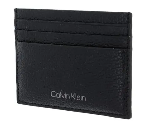 Produktbild: Calvin Klein Herren Kartenetui Warmth Cardholder Klein, Schwarz (Ck Black), Einheitsgröße