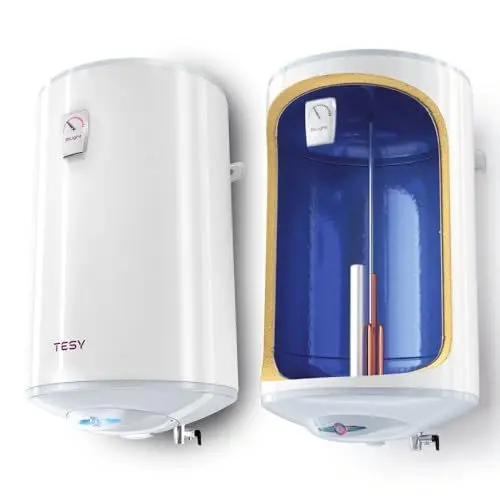 Produktbild: Warmwasserspeicher Elektrospeicher wandhängender Boiler mit 2,0 kW - 230 Volt Heizleistung Elektro - 50 L Liter