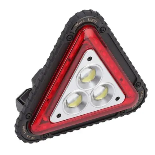 Produktbild: Warn-Flutlicht-Dreieck-Warnset, COB-Arbeitslicht, LED-Warnleuchten, Sicherheitsleuchten für Kfz-Notfall-Blitzlicht-Baugruppen