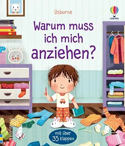 Produktbild: Warum muss ich mich anziehen?: mit über 35 Klappen (Erste Fragen und Antworten)