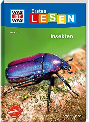 Produktbild: WAS IST WAS Erstes Lesen Band 11. Insekten / Trainiert die Lesekompetenz / Fibelschrift und einfacher Satzbau für Erstleserinnen und Erstleser
