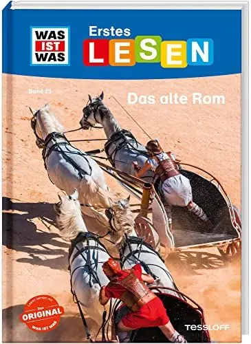 Produktbild: WAS IST WAS Erstes Lesen Band 23. Das alte Rom / Extragroße Schrift und leichter Satzbau für Leseeinsteiger / Für Kinder ab der 2. Klasse