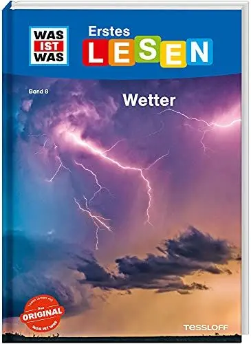 Produktbild: WAS IST WAS Erstes Lesen Band 8. Wetter / Erstlesebuch über die Entstehung des Wetters und des Klimas / Sachbuch für den Lesestart