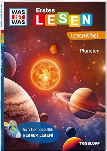 Produktbild: WAS IST WAS Erstes Lesen. Leserätsel Planeten | Flüssiges Lesen üben | Textverständnis trainieren | Lesestufe 2