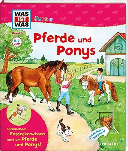 Produktbild: WAS IST WAS Junior Band 5. Pferde und Ponys: Wie pflegt man ein Pferd? Wie lernt man reiten? Welche Pferde gibt es?