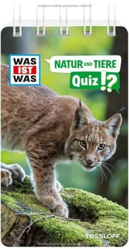 Produktbild: WAS IST WAS Quiz Natur und Tiere | Über 100 schlaue Fragen & Antworten | praktisches Pocket-Format | Für Kinder ab 8 Jahren (WAS IST WAS Quizblöcke)