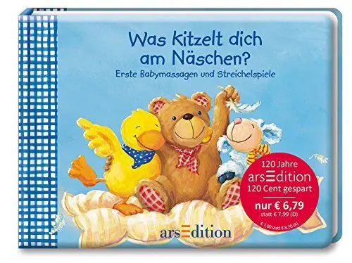 Produktbild: Was kitzelt dich am Näschen? (Jubiläumstitel): Erste Babymassagen und Streichelspiele