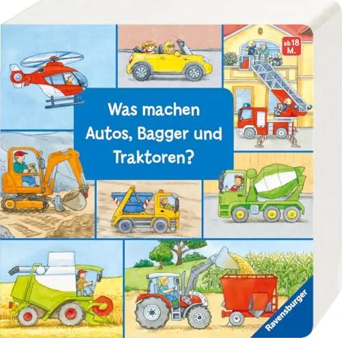Produktbild: Was machen Autos, Bagger und Traktoren?