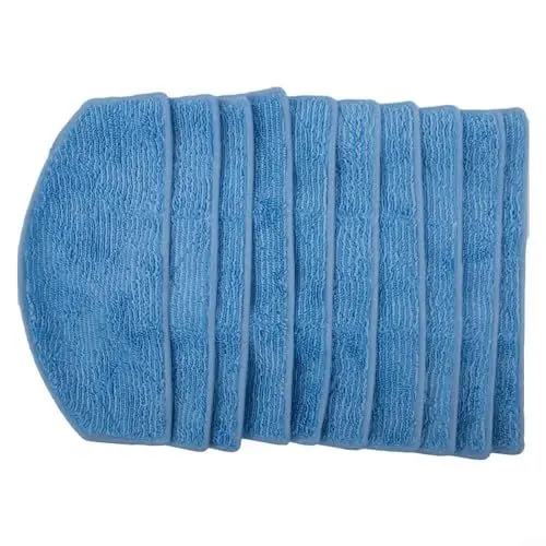 Produktbild: Waschbare Wischmopp-Pads Teil Für Tikom G8000 Pro Für Honiture G20 Staubsauger, Waschbare Mopp-Tuch-Pads Wischtücher(10pcs)