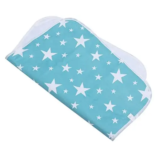Produktbild: waschbarer Urinpad matratze babymatratze Bettmatte matratze Reise-Wickelauflage Matratzenauflagen für Kleinkinder Wickelunterlage neugeborene matte Baumwolle Green Abaodam