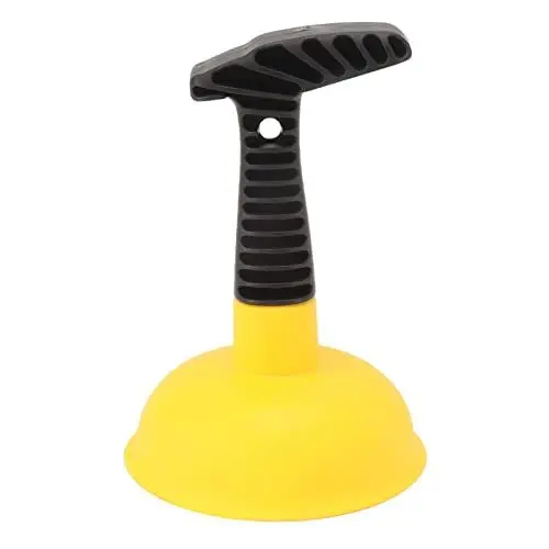 Produktbild: Waschbecken Kolben, Mini -Kolben mit einem kurzen Kurzgriff, leistungsstarkes Kolben -Waschbecken -Unklar -Werkzeug für Badezimmer, Küchen, Waschbecken, Bäder und Duschen (Typ 2)