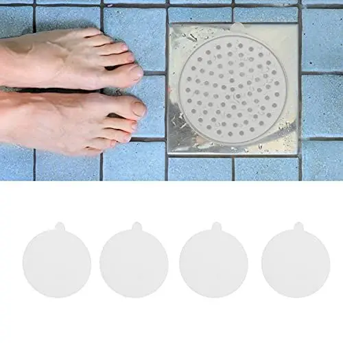 Produktbild: Waschbecken-Abflusssieb, Haarstopper für Badewannenabfluss, Einweg-Waschbeckensieb, Anti-Verstopfungs-Netz, Badezimmer-Abfluss-Haarfänger für Küche, Balkon
