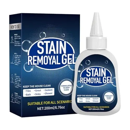 Produktbild: WaschmaschinenreinigerGel,Nuroclean-Gel,Vexclean EntfernerGel,Fugenreiniger,Badreiniger,Fliesenreiniger,Fleckenentferner,für Waschmaschinen,Badezimmer,Fliesen,Fußböden und Andere Fugen,200ML(1 Stück)
