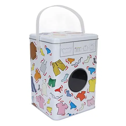 Produktbild: Waschmittelbox, Waschpulver Box Kunststoff Waschmittelbehälter für Pulver Waschmitteldose, Sehr einzigartige Waschmittelbox, Organizer für Waschküche