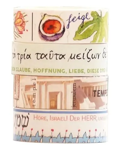 Produktbild: Washi Tapes Set Bibel