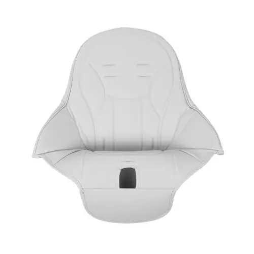 Produktbild: Wasserabweisendes Hochstuhl-Pad, PU-Leder, Baby-Esszimmerstuhl-Ersatzkissen, Baby-Hochstuhl-Pad, Sitzmatte (hellgrau)