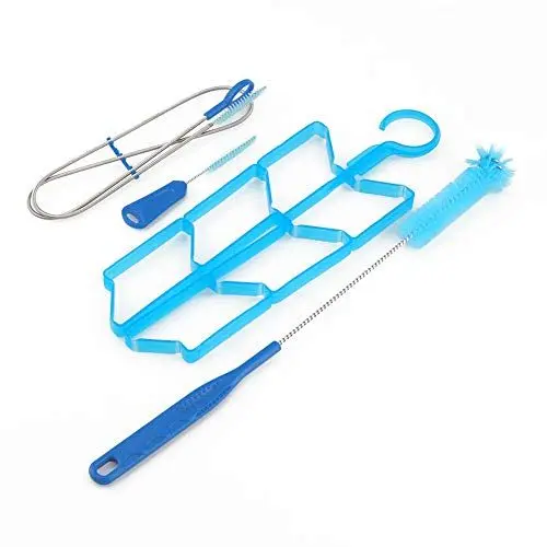 Produktbild: Vbestlife 4-in-1-Reinigungsset für die tragbare Trinkblase Reinigungsset für das Trinkwasserblasenrohr Bürsten mit Trockengestell