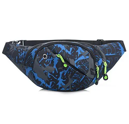 Produktbild: wasserdichte Bauchtasche Gürteltasche Damen Herren Outdoor Sport Hüfttasche für Freizeit Reise Wandern
