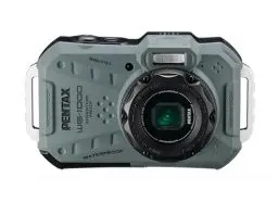 Produktbild: wasserdichte Digitale Kompaktkamera PENTAX WG-1000, konzipiert für gelegentliche Outdoor- und Unterwasserfotografie, wasserdicht bis zu Einer Tiefe von 15 Metern, für bis zu Einer Stunde Dauerbetrieb