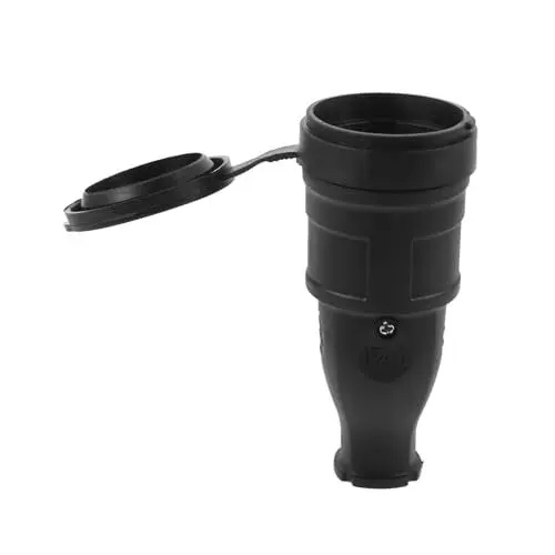 Produktbild: wasserdichte Steckdose außenkabel gartenkabel Steckdose mit Schutzklasse IP gartensteckdose Outdoor-Steckdose Kabelverbinder Panel Raumzubehör Steckdose für Bronze ANDRESLAD