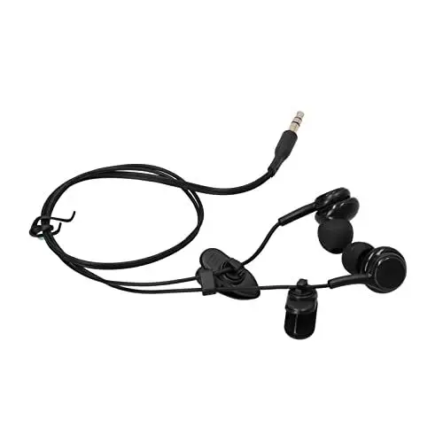 Produktbild: Wasserdichter Kopfhörer, Kopfhörer mit Kurzem Kabel Laufkopfhörer für Unterwassermusik, Surfen und Laufen, 3,5-mm-Stecker, Plug and Play