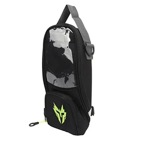 Produktbild: Wasserdichter Motorrad-Tankrucksack, 4,5 L Kraftstoffbeutel mit Handytasche, Magnetische Befestigung (Fluoreszierendes Gelb)