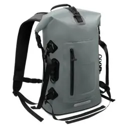 Produktbild: Wasserdichter Rucksack 30-35L, Rolltop Waterproof Backpack Mit Gepolstertem Tragegurt, Wasserdichtem Reißverschluss Wasserdichte Tasche, Dry Bag Für Wassersport Radfahren Outdoor Wandern (Grau)