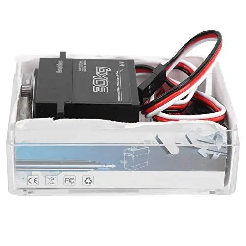 Produktbild: Wasserdichtes Servo, Digitales Servo, Bürstenloser Motor mit Starkem Drehmoment und Weniger Lärm für die Reparatur von RC-Booten und den Ersatz von RC-Liebhabern