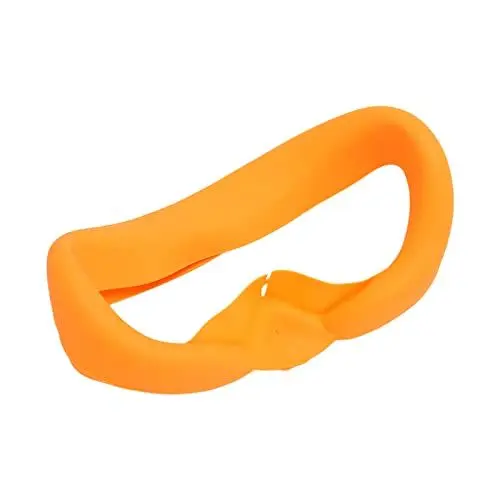 Produktbild: Wasserdichtes, Waschbares, Weiches VR-Gesichtspolster für PICO 4 VR-Brillen, Schweißbeständig und Ergonomisches Design, Kompatibel mit PICO 4 (ORANGE)
