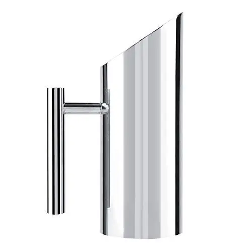 Produktbild: Wasserkaraffe Metall, Wasserkaraffe 1L Karaffe aus Edelstahl Wasser Krug mit Eiswächter für Hausgemachten Eistee Kaffee und Saft für Home Hotel Serving Tool