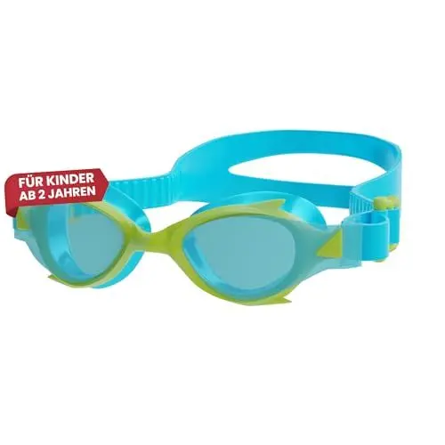Produktbild: Wasserknirpse Schwimmbrille für Kinder ab 2 Jahren bis 6 Jahren - Silikondichtung Anti-Beschlag Beschichtung für Jungen - blau