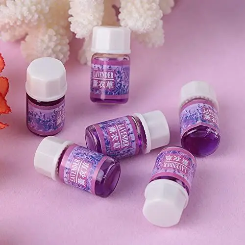 Produktbild: Wasserlösliches ätherisches Öl, ätherisches Öl, 6 Stück wasserlöslich zur Verbesserung des Schlafs, Linderung von Müdigkeit(Lavendel)