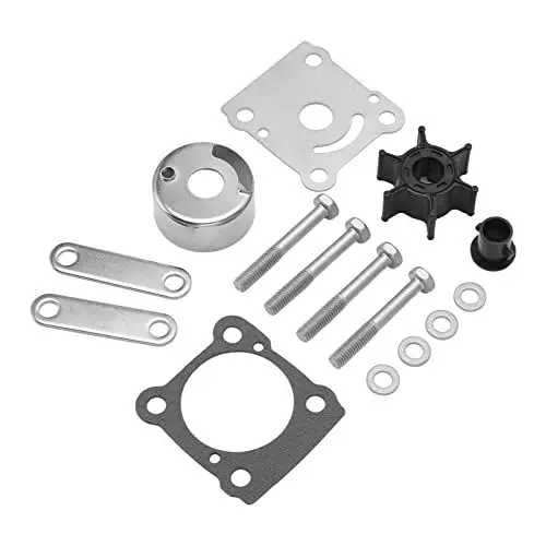Produktbild: Wasserpumpen Impeller Kit Reparatursatz, 15 Stück 6G1-W0078-A1 Wasserpumpen-Laufrad-Reparatursatz Außenborder Laufrad Kit Ersatz für 2-Takt-Außenborder 6 8 PS