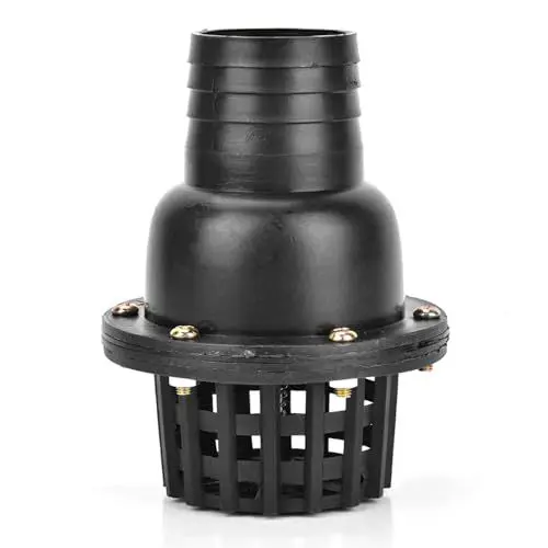 Produktbild: Wasserpumpen-Fußventil, Niederdruck-Flachrückschlagventil, PVC, Schwarze Flüssigkeitsmaschine, 2,5 Zoll (2 Zoll)