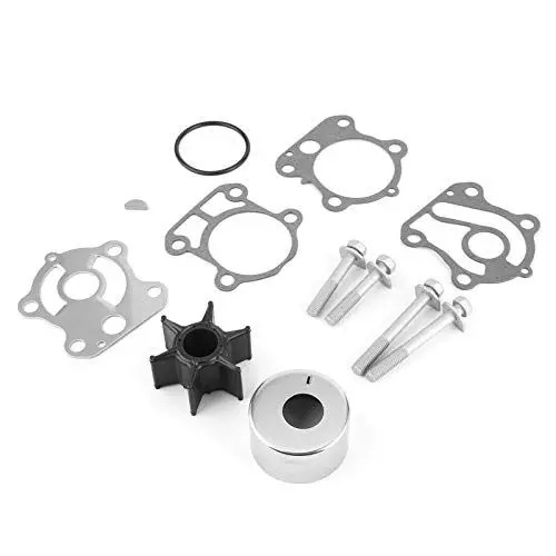 Produktbild: Wasserpumpenlaufrad-Reparatursatz 692w007802, Edelstahl, Gummi, einfache Installation, Außenbordmotor