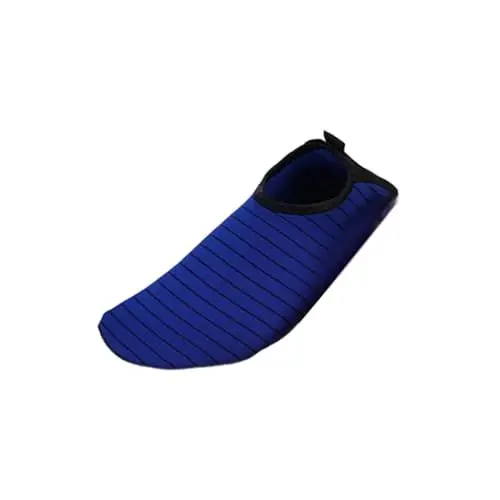 Produktbild: Wasserschuhe Frauen Männer schnell trocken barfuß Strandschuhe Verstellbare minimalistische Sandalen Hausschuhe Innen im Freien im Freien Schwimmen Surfen Yoga Schuhe I-320 Blue 41