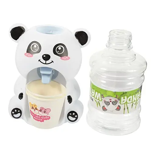 Produktbild: Wasserspender für Panda Design Leicht zu Reinigen für Puppenhäuser und Spielküchen Fördert Nützliche Lebenskompetenzen und Macht Spaß Zufällige Farbe