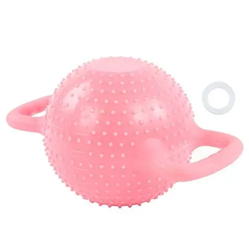 Produktbild: Wasserverstellbare Kettlebell mit Massagepartikeln für Yoga und Sporttraining (Rosa)