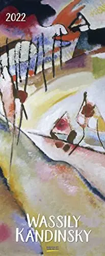 Produktbild: Wassily Kandinsky 2022: Kunstkalender mit Werken des Künstlers Wassily Kandinsky. Wandkalender im Hochformat: 28,5 x 69 cm.