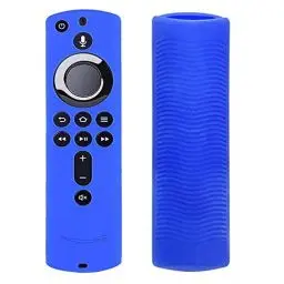 Produktbild: Wateralone Remote Silikonhülle Für Fire TV Stick 4K, Schützender Silikonhalter Leichte Anti-Rutsch-Schutzhülle Stoßfest Für Cube / 3. Generation Neue 2. Generation Alexa Voice-Fernbedienung