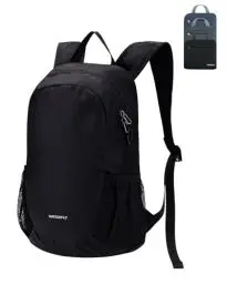 Produktbild: WATERFLY Ultraleicht Rucksack Faltbar 18L: Klein Packable Wanderrucksack Leicht Dünner Tagesrucksack Sportlich Daypack für Sport Outdoor Wandern Reisen Städtetrips Einkaufen Herren Damen