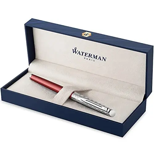 Produktbild: Waterman Rollerball | Hemisphere French Riviera Collection | Le Club Red | feine Feder | Geschenkbox