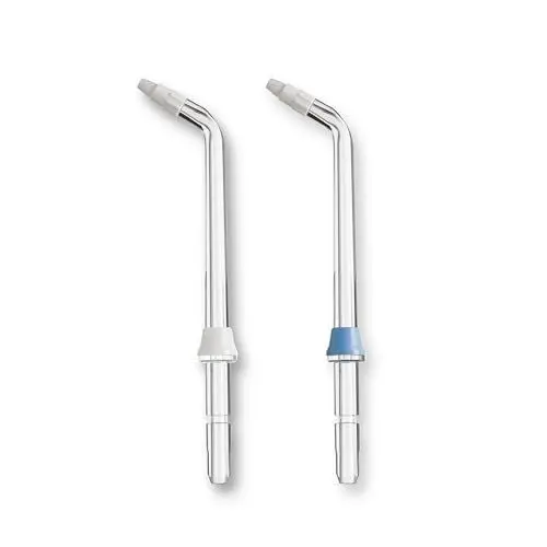 Produktbild: Waterpik Orthodontic Aufsatz, Ersatzaufsatz für die Reinigung von Zahnspangen, Zahnersatz, 2er-Pack (OD-100E)