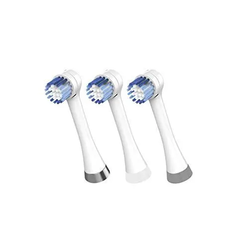 Produktbild: Waterpik Triple Clean Bürstenköpfe, Ersatzbürstenköpfe für Complete Care Elektrische Zahnbürsten, 3er-Pack (OTRB-3EW)