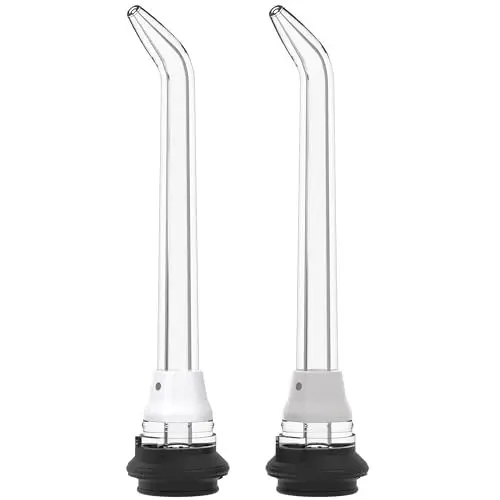 Produktbild: Waterpik Whitening Classic Aufsatz, Ersatzaufsatz für die Reinigung von Zahnspangen, Zahnersatz, 2er-Pack (WJT-2E)