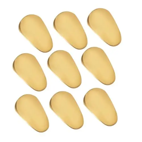 Produktbild: WATIIFUFU 10stücke Rutschfeste Nasenpads Für Brillen Antirutsch Brillenpolster Hochwertiger Keramik Und Langlebig Für Sonnenbrillen Und Korrektionsbrillen