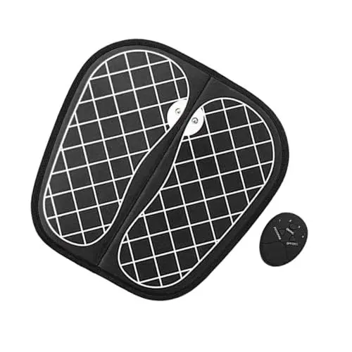 Produktbild: WATIIFUFU 1Stk Fußmassagematte plastikenten plasur foot massager fußmassager Blutzirkulation Pad für die Durchblutung des Fußes Shiatsu-Fußmassagegerät USB Ladefußmatte fuß massage pad Black