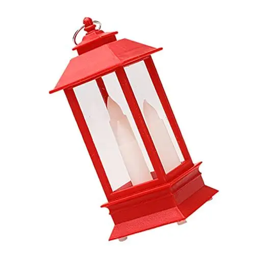 Produktbild: WATIIFUFU 1pc Weihnachtsbaum Künstliches Nachtlicht Rote Dekorative Kerze Schmuck Für Weihnachtsbars Ktv-partys