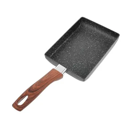 Produktbild: WATIIFUFU Pfanne Quadratische Bratpfanne Antihaft-bratpfanne Flachboden-kochpfanne